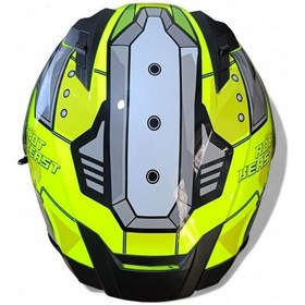 Resim Ncr Kapalı Visörlü M69 Ece22-06 Belgeli Kapalı Kask Sarı 