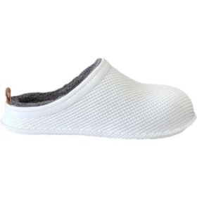 Resim Gezer 12464 Beyaz Erkek Kışlık Ev Içi Terlik 