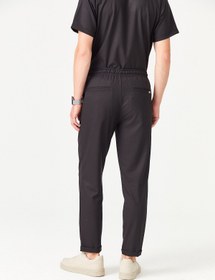 Resim 03 Erkek Duble Paça Scrub Alt - Siyah - S 