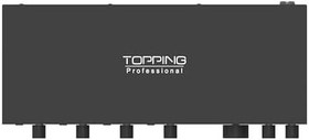 Resim Topping Professional E4X4 Pre | Black Yüksek Kalite USB-C Ses Kartı: 4-Giriş/4-Çıkış 24Bit/192kHz, 8...600ohm arası kulaklıklara kadar kullanılabilir. (PC/MAC) 