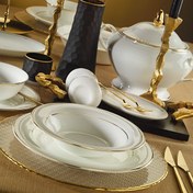 Resim Evaliza Perla Gold Yemek Takımı 60 Parça 