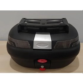 Resim Sl45 Full Motosiklet Arka Çanta Full Siyah 45lt 