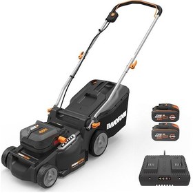 Resim Worx WG737E 40V 4.0 Ah Li-İon 37 CM Profesyonel Kömürsüz Şarjlı Çim Biçme Makinesi 