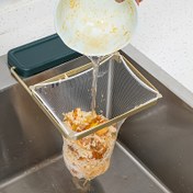 Resim 50 adet Yüksek Kaliteli Buğday Samanı Tek Kullanımlık Lavabo Süzgeç Torbaları - Tıkanmayı Önleyen File Filtreler, Mutfak Lavabo Drenajı için Etkili Gıda Atık Toplama için Mükemmel 