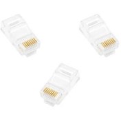 Resim Frisby FNW-RJ4530N RJ45 CAT5 Konnektör (Gold Plated) 