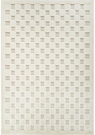 Resim Kaşmir Halı Süpersoft Joy White 80x150 CM Salon Halısı 