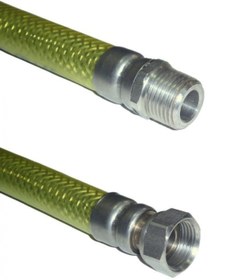 Resim Genel Markalar Yeni Tip Fleksi - Doğalgaz Ocak Ve Soba Bağlantı Hortumu 125 cm 