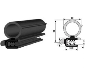Resim Kapı Fitili Metre Tek Tubink-etekli 18 Mm 50 Mt 50 Adet 