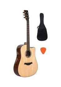 Resim Valler Va530C Cutaway Akustik Gitar Parlak Cilalı 
