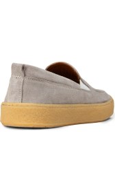 Resim Deery Erkek Hakiki Süet Gri Loafer Ayakkabı - 02047MGRIC01 