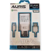 Resim Auris 2.4 A Type C Usb Hızlı Şarj Seti 