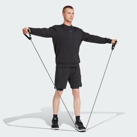 Resim adidas Designed For Training Crew Erkek Sweatshirt 