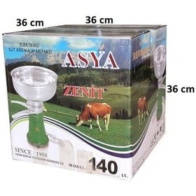 Resim ASYA ZENİTDe Elektrikli Süt Krema Makinesi 140 L 