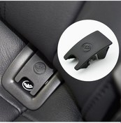 Resim Sones Audi A4 2009-2016 İçin Araç Arka Çocuk Koltuğu Isofix Kapağı Siyah 