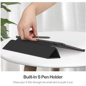 Resim Samsung Galaxy Tab S10 Fe Plus 13.1 İnç Kılıf Smart Uyku Modlu Kalem Bölmeli 