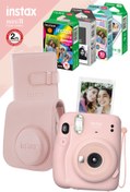 Resim Fujifilm Instax Mini 11 Pembe Fotoğraf Makinesi Ve Mega Hediye Seti 