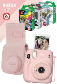 Resim Fujifilm Instax Mini 11 Pembe Fotoğraf Makinesi Ve Mega Hediye Seti 