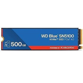 Resim WD WDS500G5B0E 500GB BLUE SN5100 PCI-4.0 5000-4000MB/s M2 SSD 