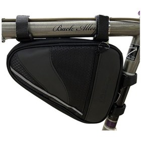 Resim Fortegt Xbyc 826 Bisiklet Kadro Üçgen Çanta Siyah 