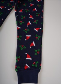 Resim MİNİKO KİDS Yeni Sezon Desenli Pamuk Bebek Çocuk Pijama Altı 