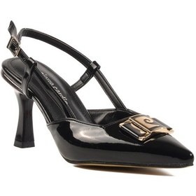 Resim Pierre Cardin Pc-54707 Z Siyah Kadın Abiye Ayakkabı Stiletto Siyah 