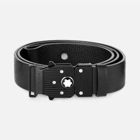 Resim 131167 Mont Blanc M Kilit 4810 Tokalı 35 Mm Siyah Kemer Çok Renkli 