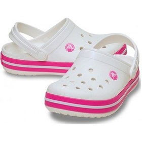 Resim Crocs Crocband Clog K Çocuk Terlik Sandalet 207006 6wu Beyaz 