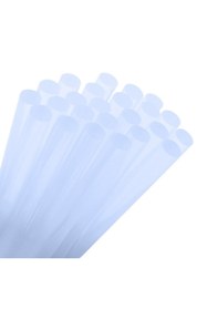 Resim Nettenevime Sıcak Silikon Çubuğu 1 KG 7MM-30CM Mum Silikon İnce Uç Şeffaf 
