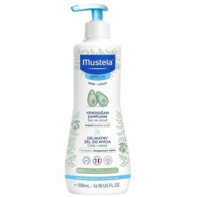 Resim Mustela Yenidoğan Şampuan 500 ml 
