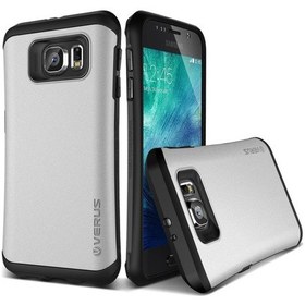 Resim Verus Galaxy S6 İle Uyumlu Case Thor Kılıf Hard Drop Light Silver Silver 