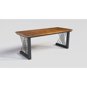Resim NT Concept Ntconcept Onix Doğal Ağaç Ofis Masası 85cm-230cm 