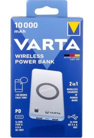 Resim Varta 57913 Wireless Power Bank 10000 Mah 