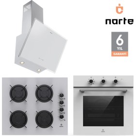Resim Narte 6 Yıl Garantili Ankastre Set (OV300-CG20060-H20060) 