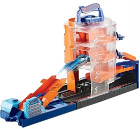 Resim Hot Wheels Tekerlekli Yarış Dünyası Oyun Seti Parkurda Dönüş Macerası FNB15-GBF95 