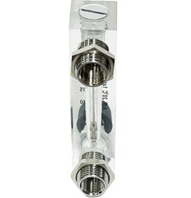Resim MEOFLOW Debimetre - Lzm Gaz 3-30 L/dk- Ayar Vanalı -debi Ölçer - Şamandıralı 
