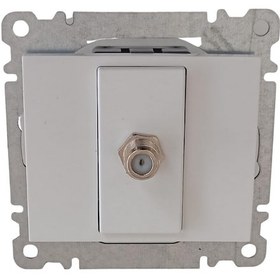 Resim Makel Krb 57 001 280 Karea F Konnektör Modül+kapak L Beyaz 