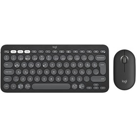 Resim Logitech 920-012245 Grafit Pebble 2 Combo Çoklu Sessiz Kablosuz Türkçe Q Klavye Mouse Seti Logitech 920-012245 Grafit Pebble 2 Combo Çoklu Sessiz Kablosuz Türkçe Q Klavye Mouse Seti