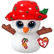 Resim TY Beanie Boos Brrrnie Snowman 15 cm 