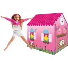 Resim Sunman Sun Fairy Lisanslı Prenses Kız Çocuk Çadırı Oyun Evi 100 Cm 