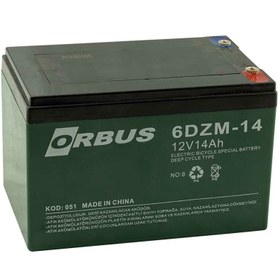 Resim ORBUS / KIJO 12 VOLT - 14 AMPER ELEKTRİKLİ BİSİKLET AKÜSÜ (150 X 97 X 95 MM) 