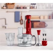 Resim Kırmızı 2000W Çok Fonksiyonlu Mutfak Robotu, Hızlı ve Kolay Hazırlık 