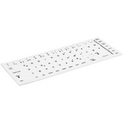 Resim HADRON Notebook Klavye Büyük Boy Sticker Türkçe F Hdx8254 Beyaz 