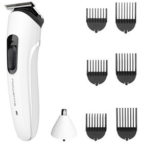 Resim Rowenta Trim & Style 8'i 1 Arada, 6 Taraklı Çelik Bıçaklı Tıraş Makinesi 4 Saat 