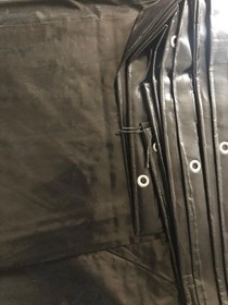 Resim SİYAH ÇADIR BRANDA 230 GR 8 METRE X 8 METRE ÇADIR 