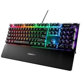 Resim Steelseries Apex 5 RGB Kablolu Q Oyuncu Klavye + Rival 3 Kablolu RGB Oyuncu Mouse 