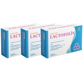 Resim Lactofolin Folik Asit, Kolin, Probiyotik, Multivitamin 30 Kapsül - 3'lü 