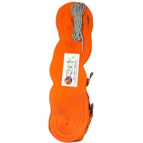 Resim ÖZBEK Plaj Voleybol Saha Çizgi Şerit Takım Turuncu - Beach Voleybol Saha Şeridi 8.00mt X 16.00mt 