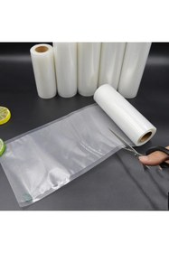 Resim Novisan 1 Adet 25cmx5 Mt + 1 Adet 30cmx5 Mt toplam 10 Metre 2 Ad Vakum Bobini Tırtıklı Ev Tipi Vakum Poşeti 