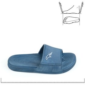 Resim Gezer 14194 Erkek Kaydırmaz Deniz Plaj Havuz Banyo Günlük Terlik Lacivert 