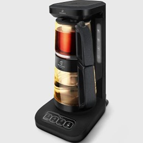 Resim Karaca Pro 4 In 1 Konuşan Renkli Camlı Çay Makinesi 